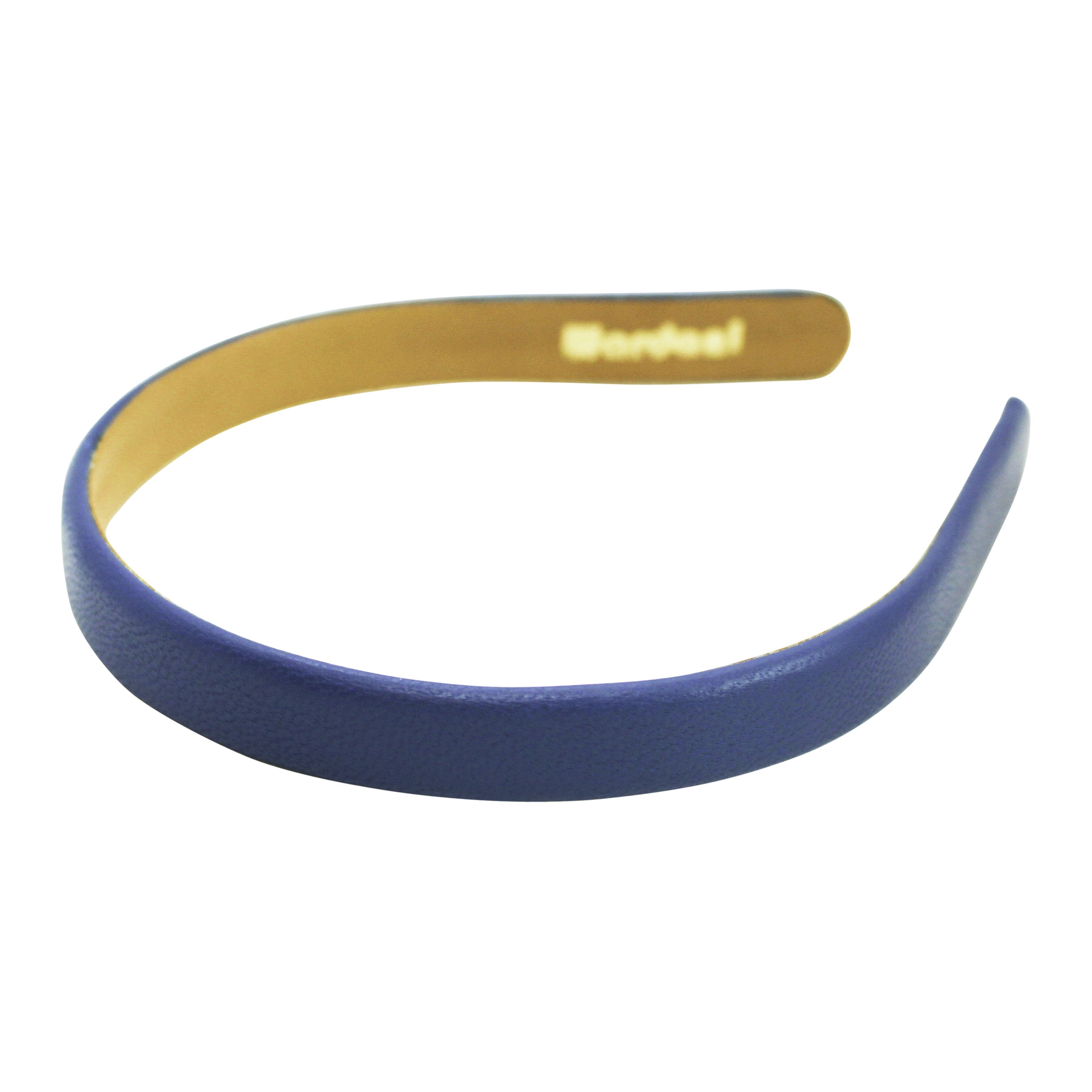 Wardani Italian Leather Headband for Women - 5/8 Inch Wide Head Wrap Hair Accessory (Bright Collection) - Perfect for Yoga, Workouts, and Fashion Styling