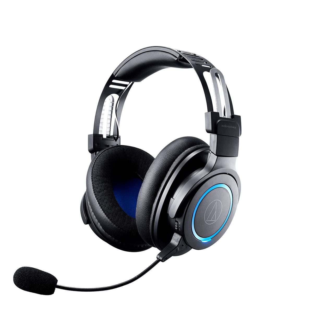 Audio Technica ATH-G1WL Wireless Gaming Headset with Microphone - Low Latency 2.4GHz Wireless for PC, PS4, PS5, Nintendo Switch - Comfortable Over-Ear Design for Long Gaming Sessions