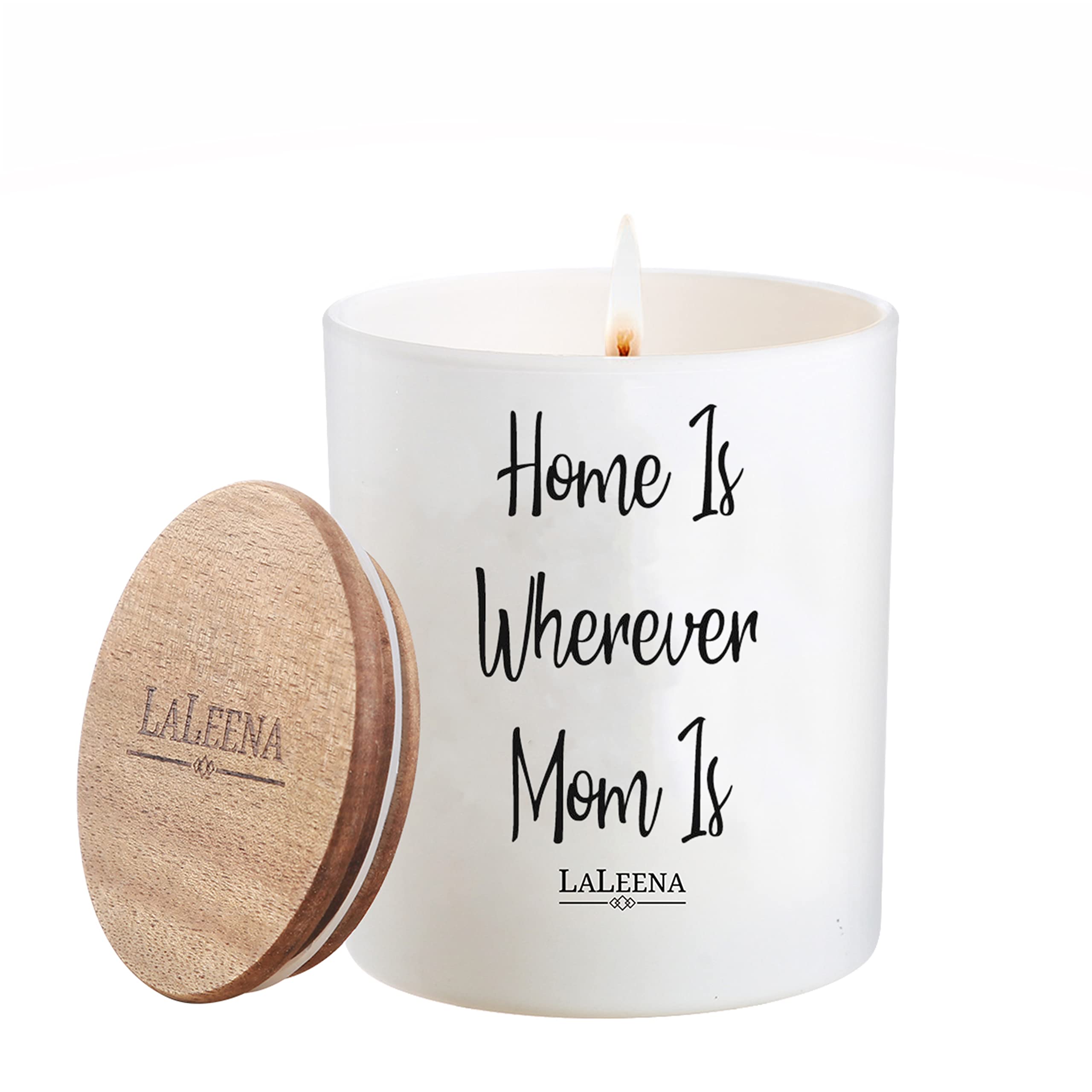 Luxury Vanilla Scented Candle for Mom - 14oz Large Home Decor Gift - Perfect for Mother's Day, Birthday & Relaxation - Creates Cozy Atmosphere in Living Room, Bedroom & Bathroom