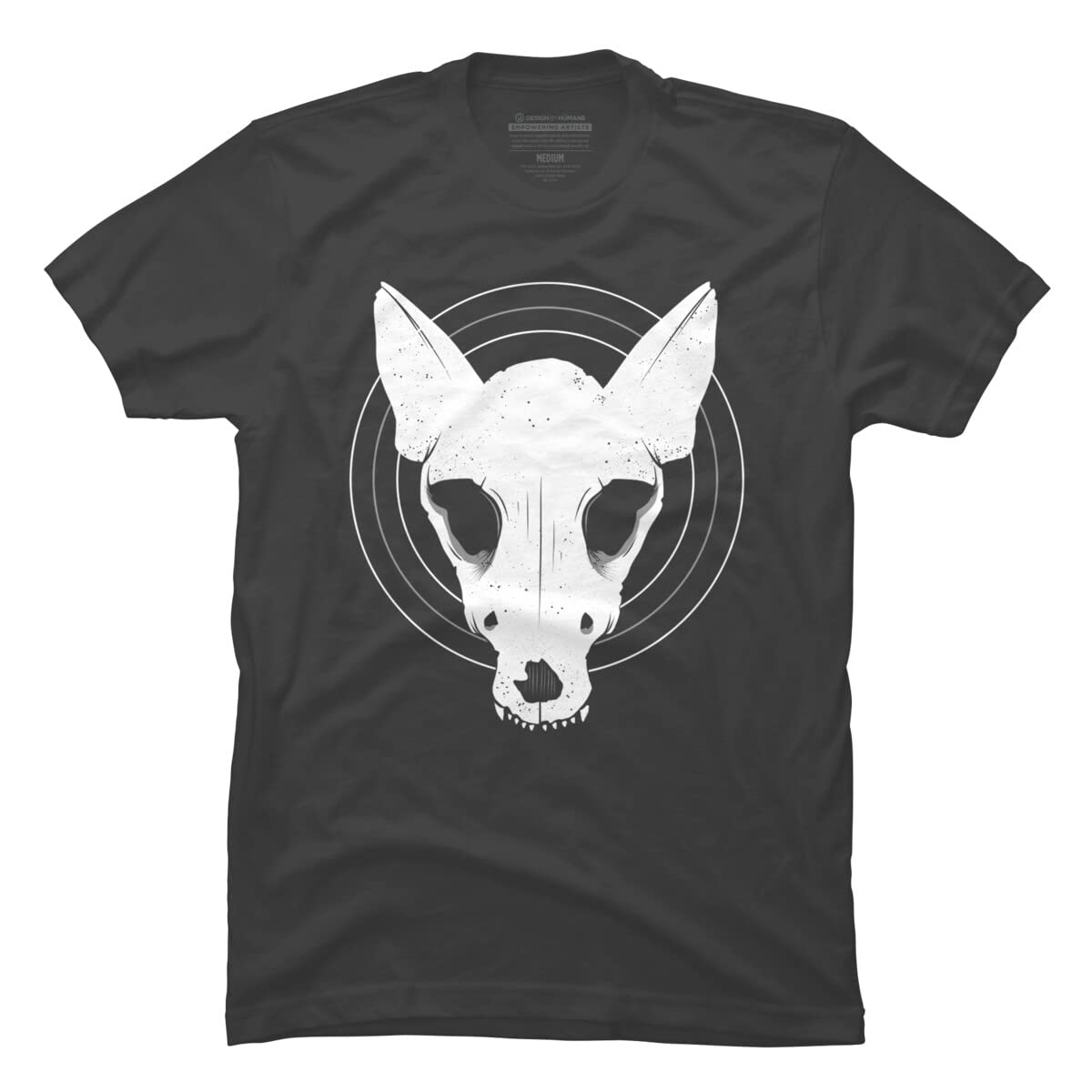 Design By Humans Men's Dead Friends Graphic T-Shirt by SpazzyNewton | Cool Casual Streetwear for Everyday Wear & Outings