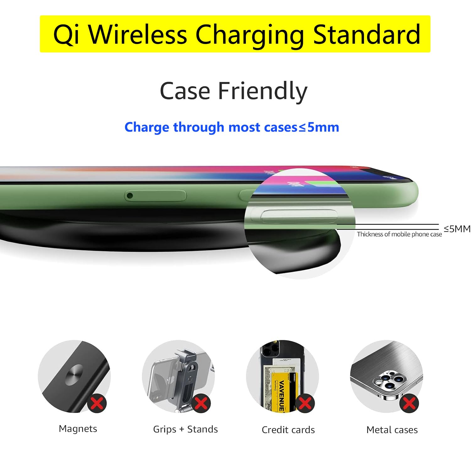 2022-2025 Honda Civic 15W Fast Wireless Charger Pad - Qi Certified Car Charging Station with USB Port - Perfect for Commuting & Road Trips
