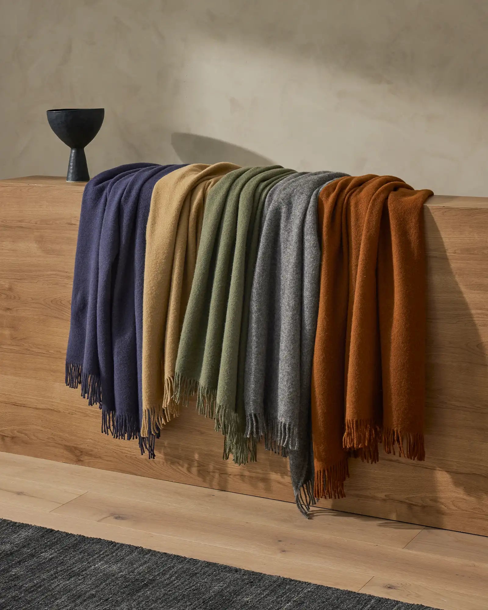 Premium Nevis Throw Blanket - Soft & Cozy Juniper Green Knit Throw for Sofa, Bed, or Couch - Perfect for Living Room, Bedroom, and Outdoor Use