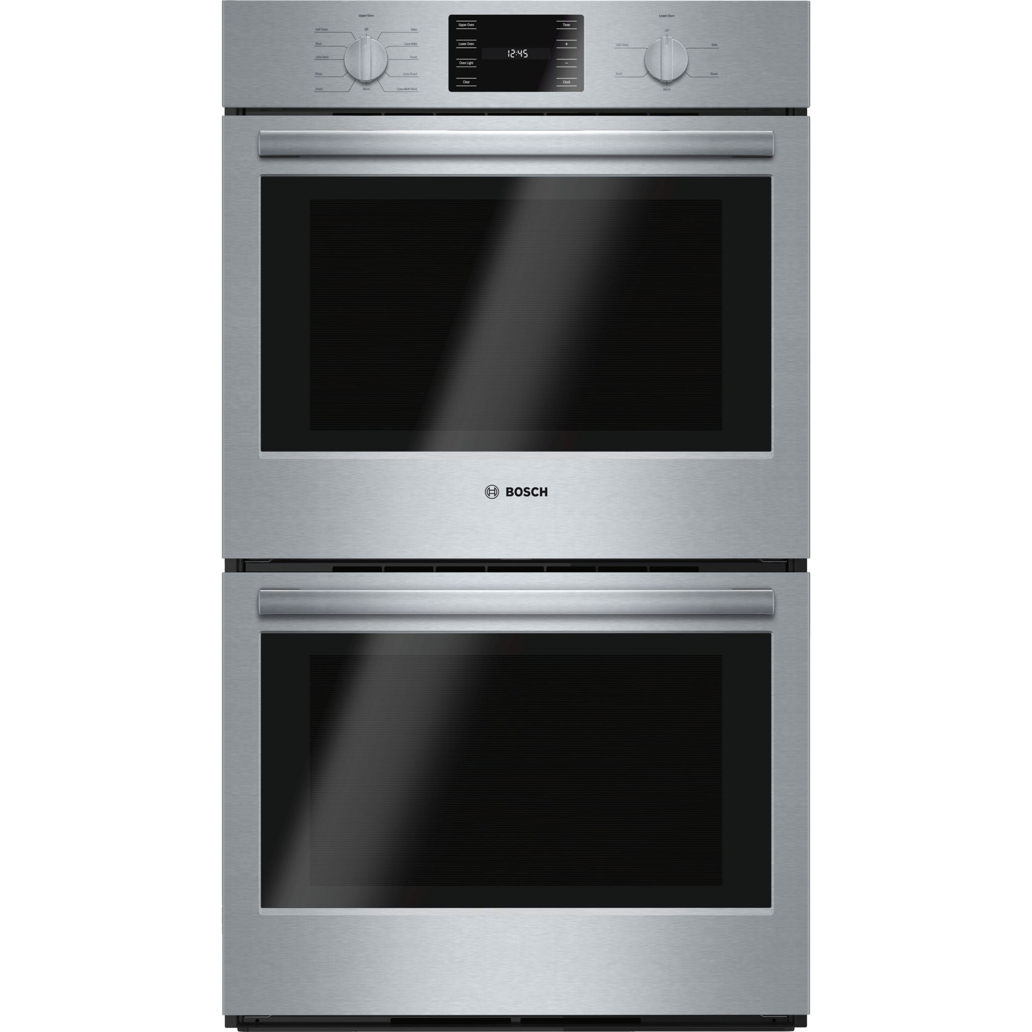 Bosch 30 Inch Double Wall Oven (HBL5651UC) - Stainless Steel Built-In Electric Oven with Convection Cooking & Self-Cleaning - Perfect for Baking, Roasting & Entertaining in Modern Kitchens
