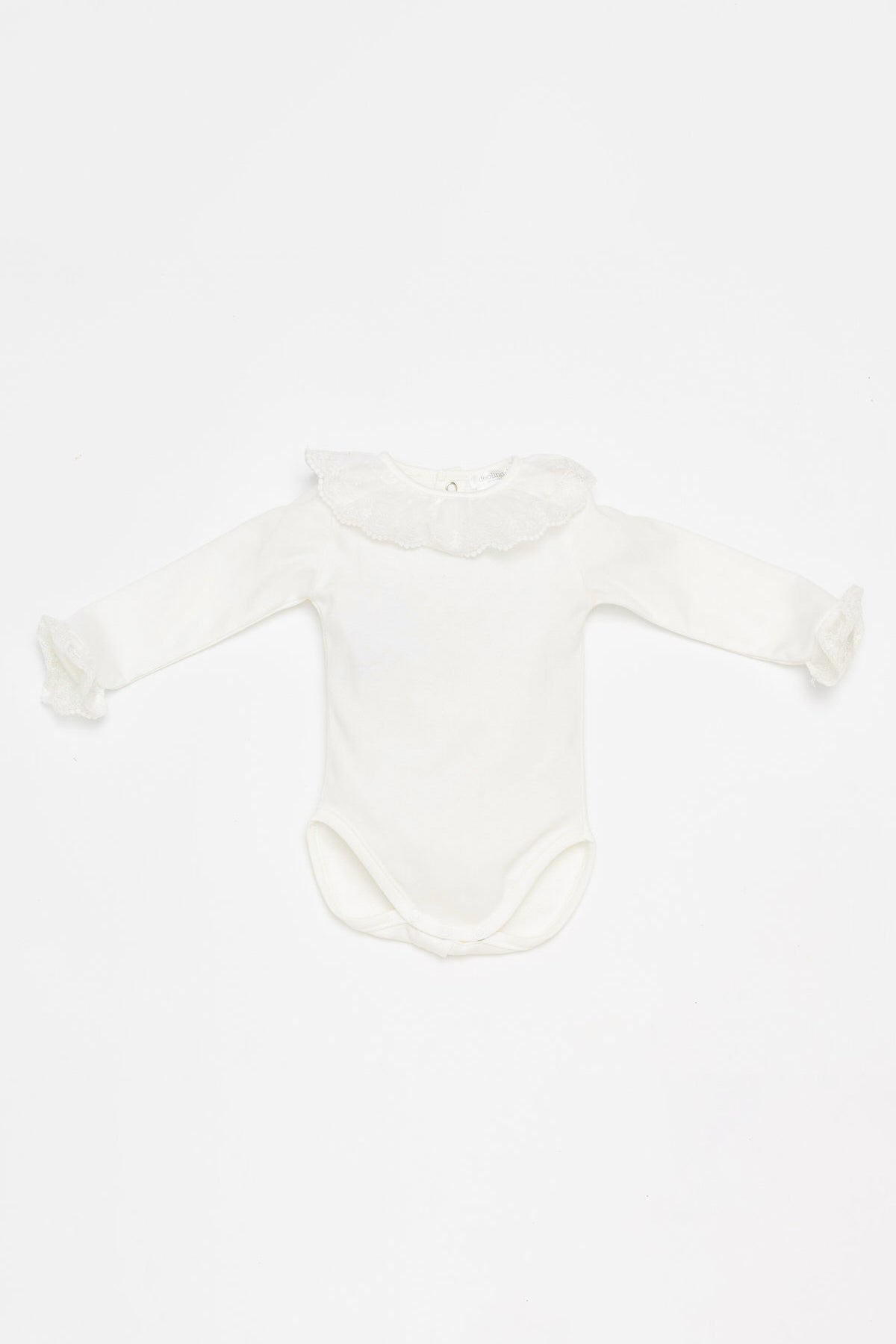 Elegant Cream Lace Trim Bodysuit for Women - Sexy Lingerie & Shapewear - Perfect for Date Night, Bridal Shower & Special Occasions
