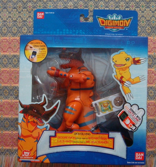 Bandai Digimon Savers Evolution Cho Shinka Geogreymon Action Figure - Authentic U.S. Version Collectible Toy for Anime Fans & Digimon Lovers - Perfect for Display, Play & Anime Collections