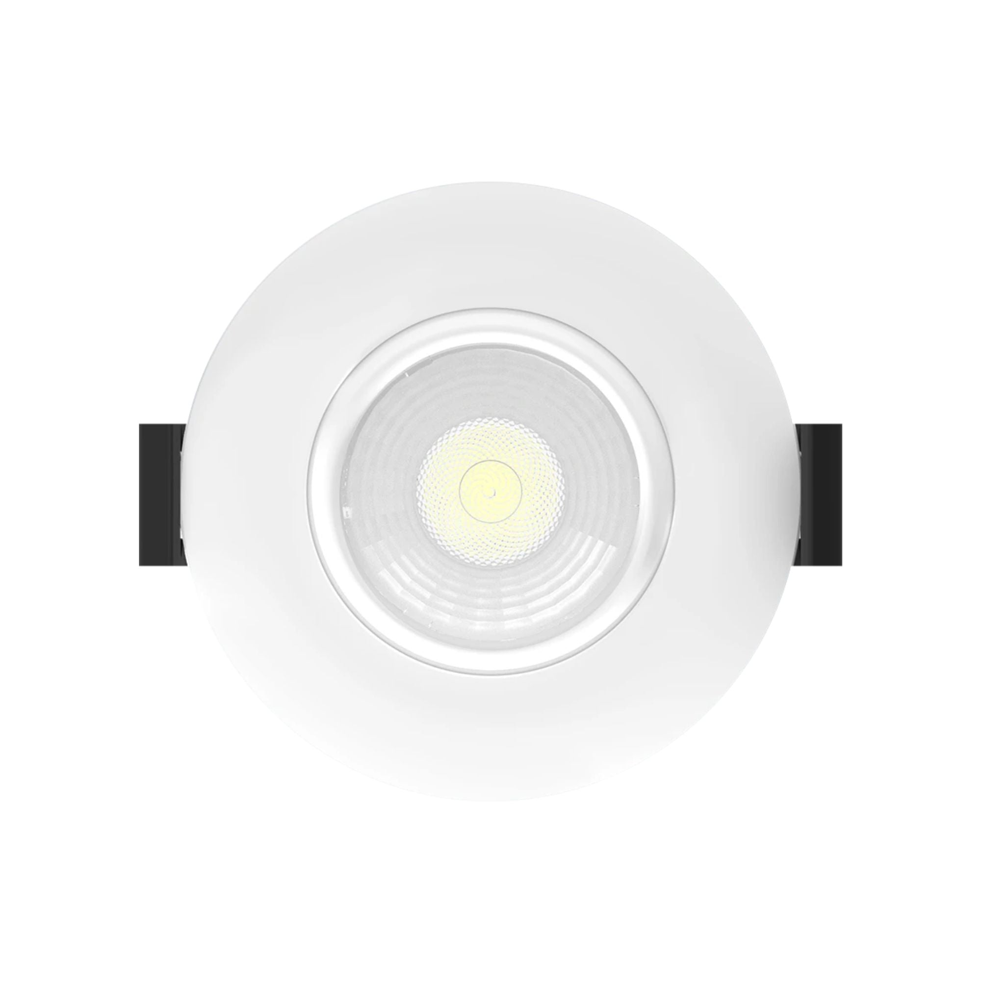3 Pack Canless Gimbal Downlight - 600 Lumens, 5 CCT Adjustable, 38° Spot Beam Angle, White Smooth Trim - Perfect for Kitchen, Living Room & Bedroom Lighting