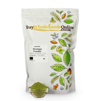 Organic Moringa Powder 1kg - USDA Certified Whole Foods Superfood - Pure & Natural for Smoothies, Tea & Wellness Boost | Vegan & Gluten-Free Supplement