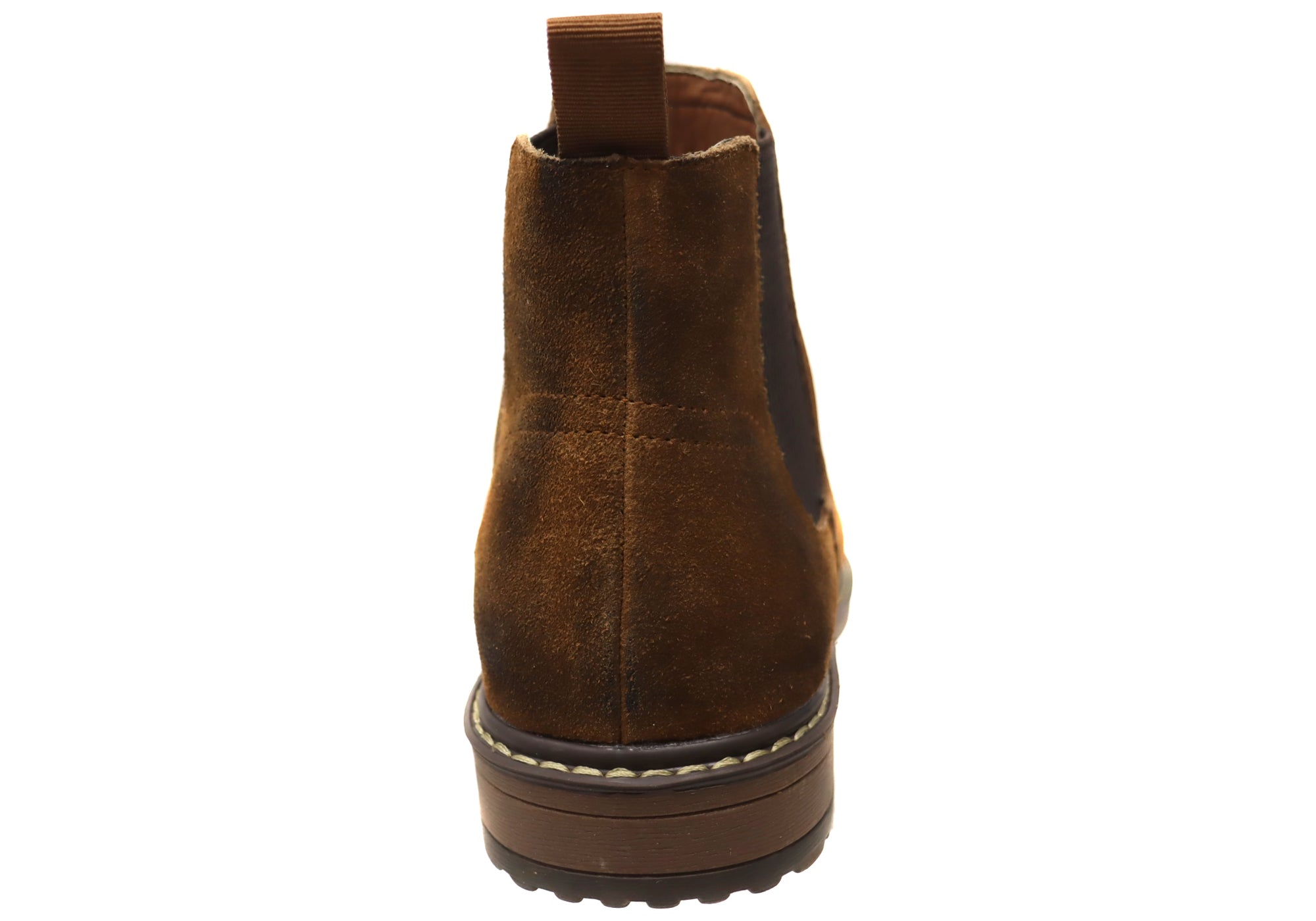 Premium Men's Leather Suede Chelsea Boots - Johnson Natural Comfort Collection | Waterproof & Slip-Resistant for Work, Casual & Outdoor Activities