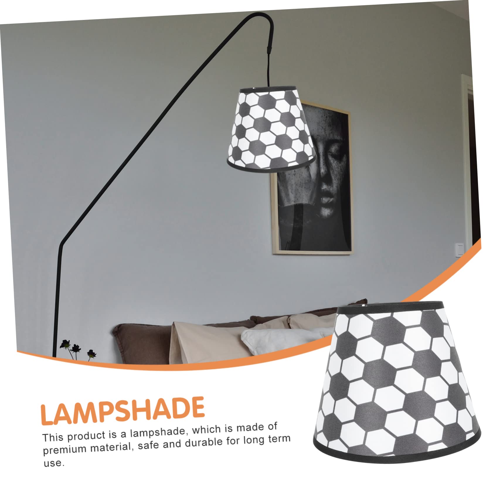 1pc Modern Lampshade for Home & Office - Ceiling Light Cover, Table Lamp Shade, Wall Light Protector - Durable & Stylish Lighting Accessory for Living Room, Bedroom, and Workspace Decor