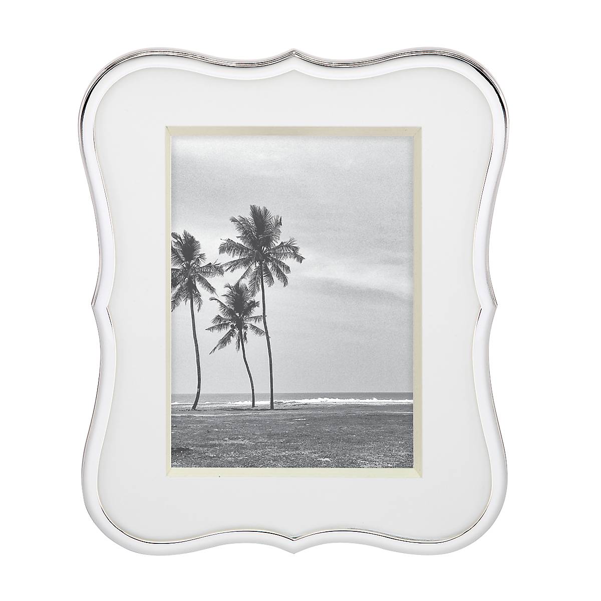 5x7 Picture Frame - Crown Point Elegant Wood Photo Frame for 5x7 Photos - Perfect for Wall Decor, Tabletop Display, and Gift Giving