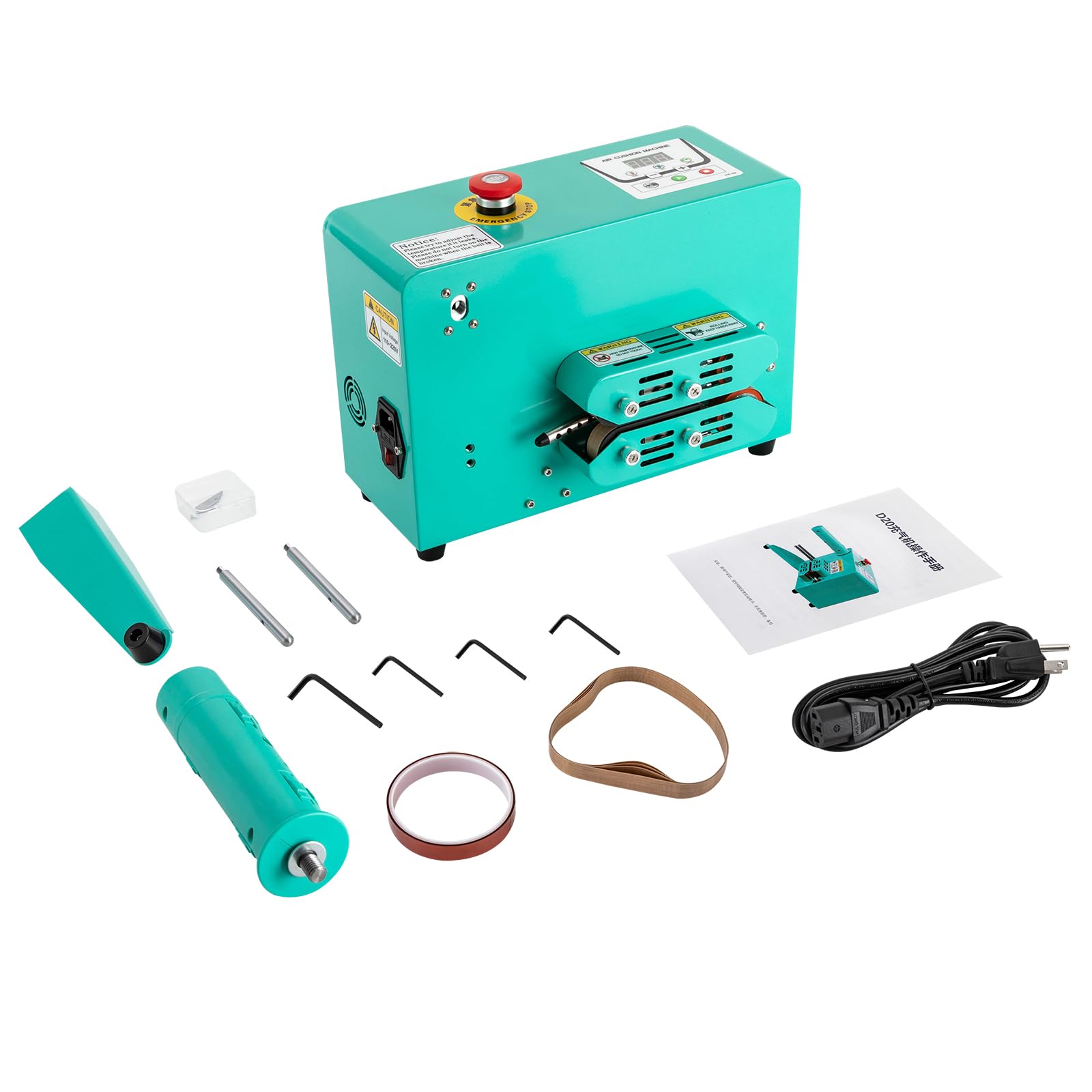 High-Speed Air Cushion Machine 52.49 ft/min - 110V Portable Air Pillow Maker for Inflatable Packaging - Perfect for E-Commerce Shipping, Fragile Item Protection & Moving Supplies