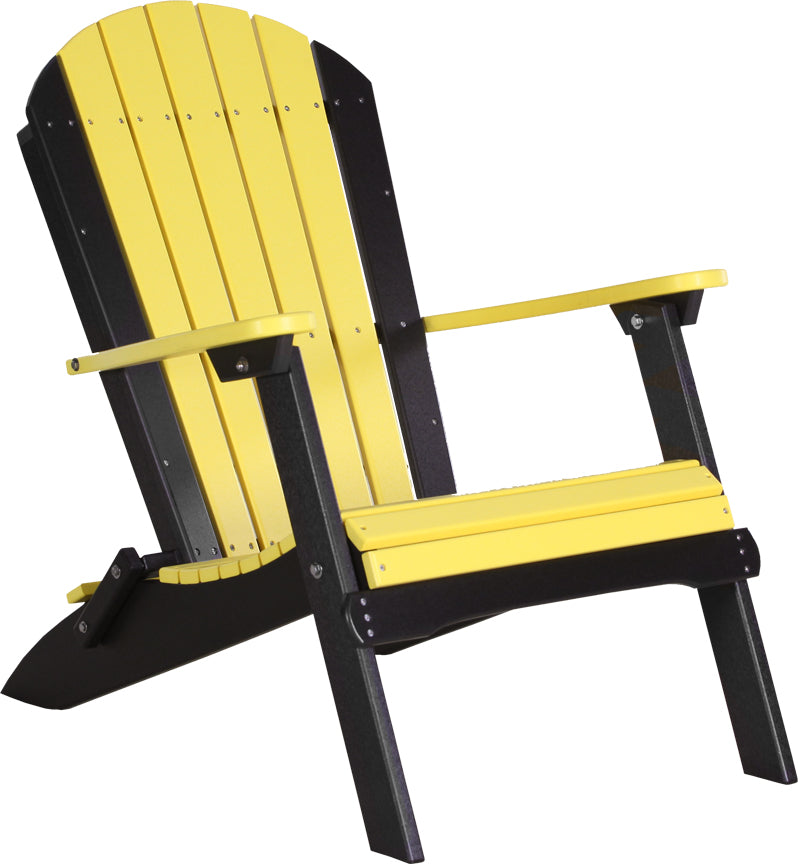 Premium Folding Adirondack Chair - Outdoor Patio Furniture, Lightweight & Weather-Resistant for Backyard, Garden, Poolside Relaxation