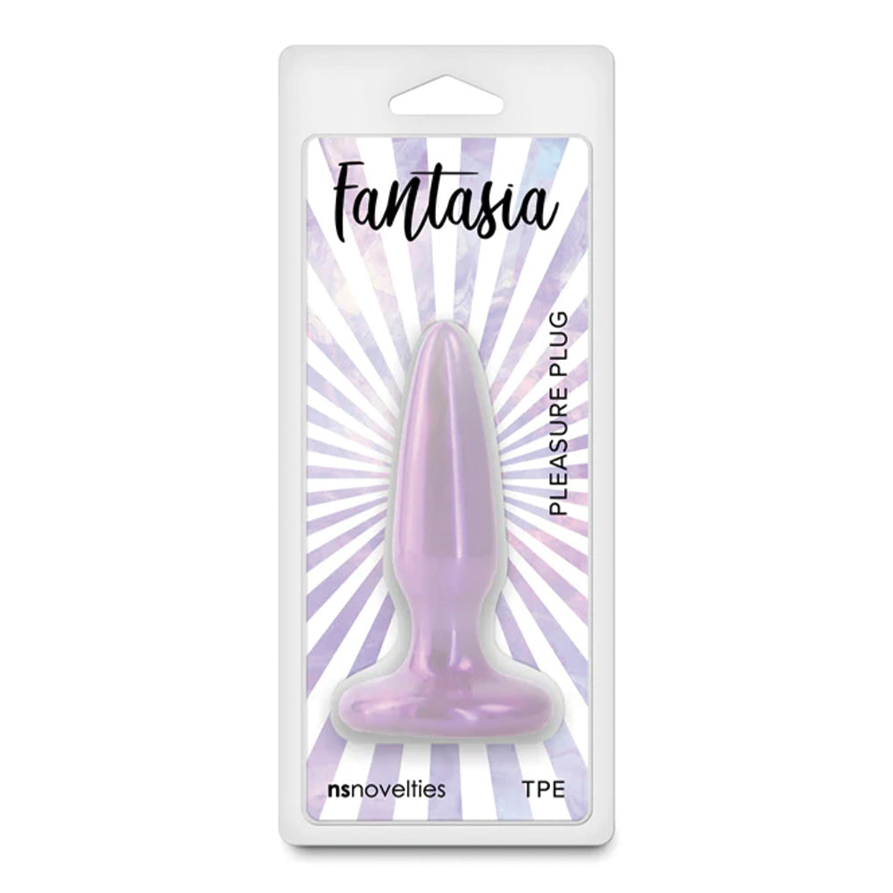 Fantasia Pleasure Plug Mini - Small Silicone Anal Plug for Beginners & Sensual Play - Perfect for Couples & Solo Use