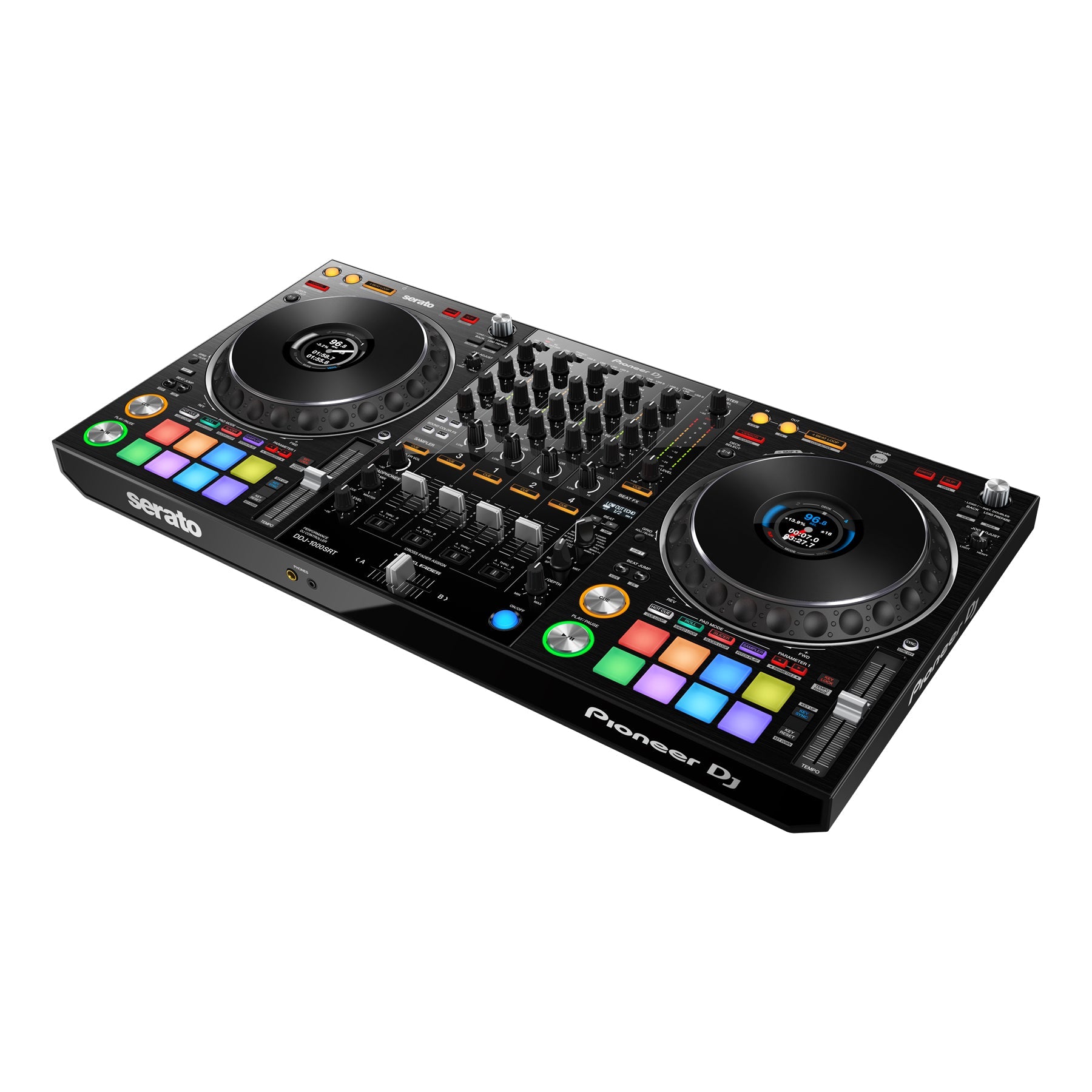 Pioneer DJ DDJ 1000SRT 4-Channel Professional DJ Controller for Serato DJ Pro - Perfect for Clubs, Parties & Live Performances (Open Box)