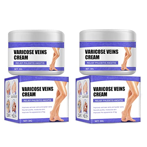 Varicose Veins Treatment Cream for Legs - Spider Veins Repair, Fast Relief for Tired & Heavy Legs, Improves Blood Circulation, Phlebitis & Angiitis Relief (1 Pack) - Perfect for Daily Use, Post-Workout Recovery & Long Standing Hours Relief