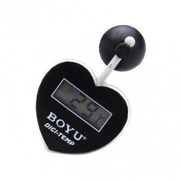 Waterproof Digital Heart-Shaped Aquarium Thermometer for Fish Tank - Accurate Temperature Monitoring for Home, Office & Pet Stores