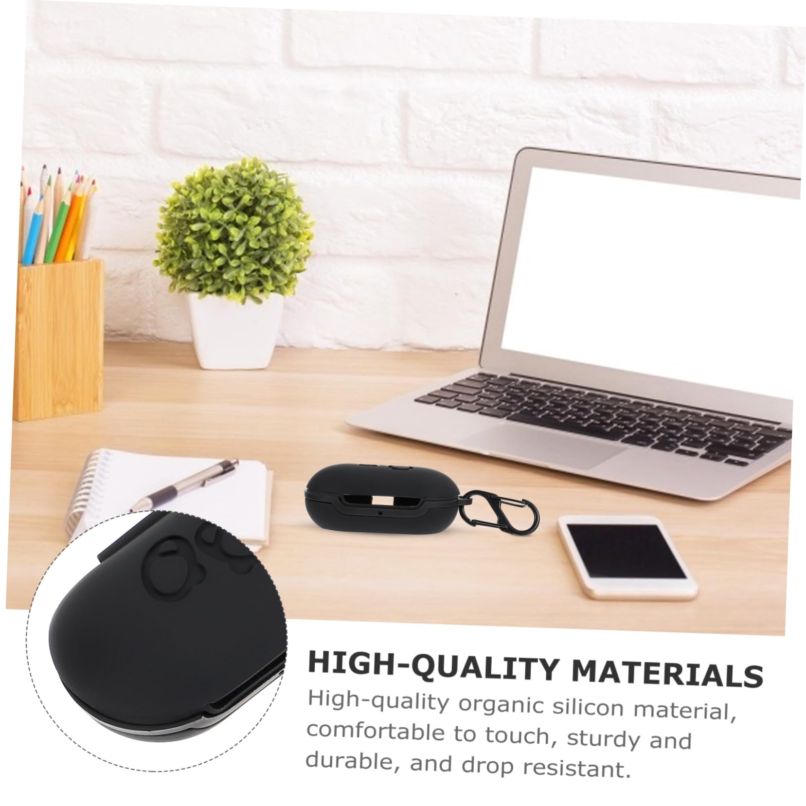 Jojofuny 3 Pack Silicone Headphone Case Cover - Protective Storage for Earbuds, Earphones & Headset Accessories | Perfect for Travel, Gym & Daily Use