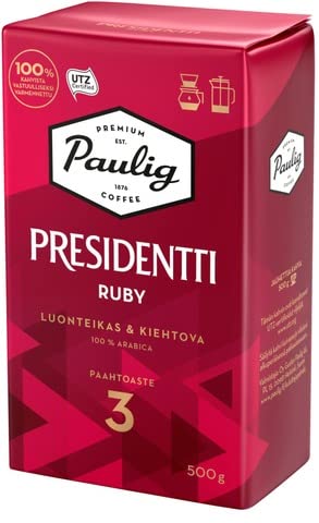 Paulig Premium Filter Blend Ground Coffee - 6 Variety Pack (3kg/105oz) Fine Grind for Drip Coffee Makers - Perfect for Home, Office & Cafes