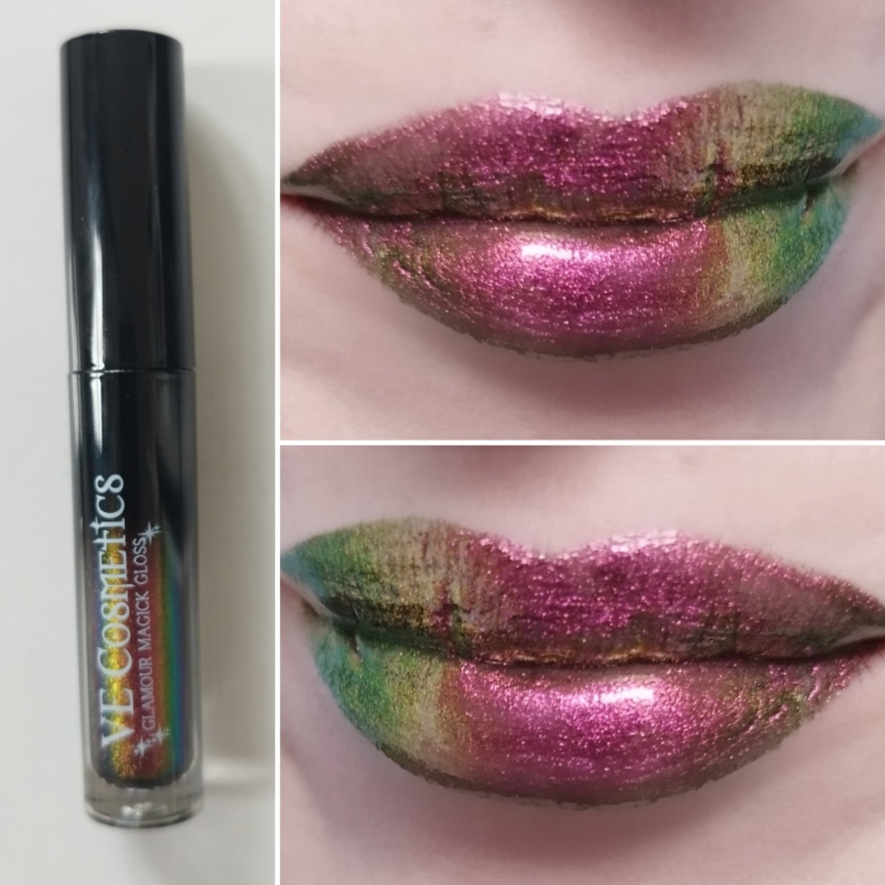 Glamour Magic Gloss Underworld - High-Shine Lip Gloss for Women, Hydrating & Non-Sticky, Long-Lasting Wear - Perfect for Parties, Date Nights & Everyday Makeup Looks