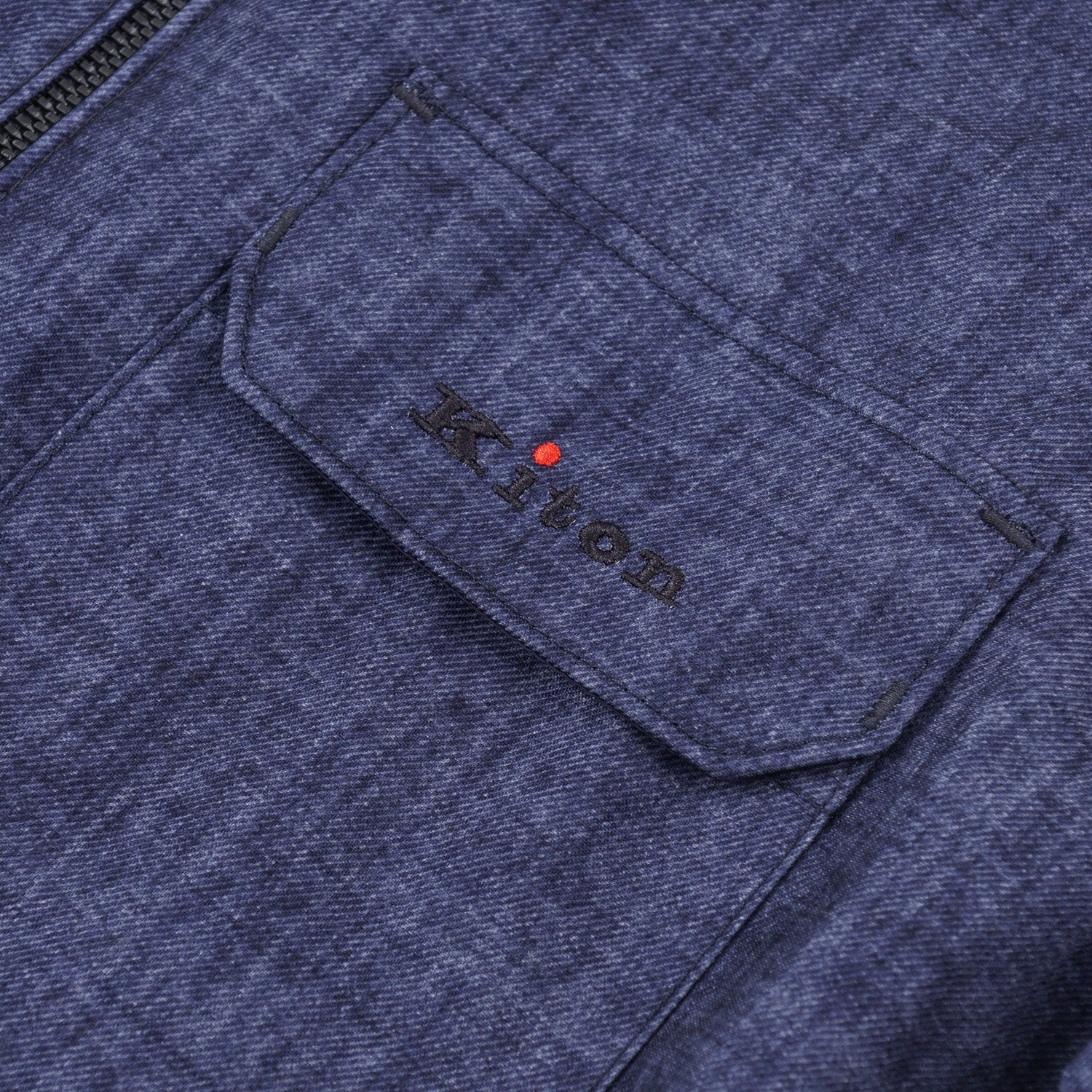 Premium Kiton Techno Wool Shirt Jacket for Men - Lightweight & Breathable - Perfect for Business Casual & Outdoor Activities
