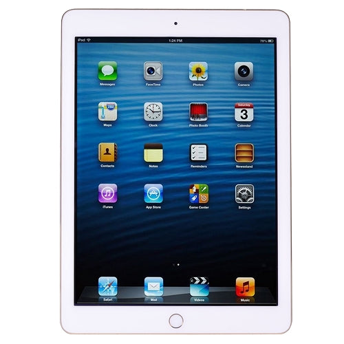 Apple iPad Air 2 16GB Gold Wi-Fi Tablet (Model 3A141LL/A) - Lightweight, Powerful Performance for Work, Study & Entertainment