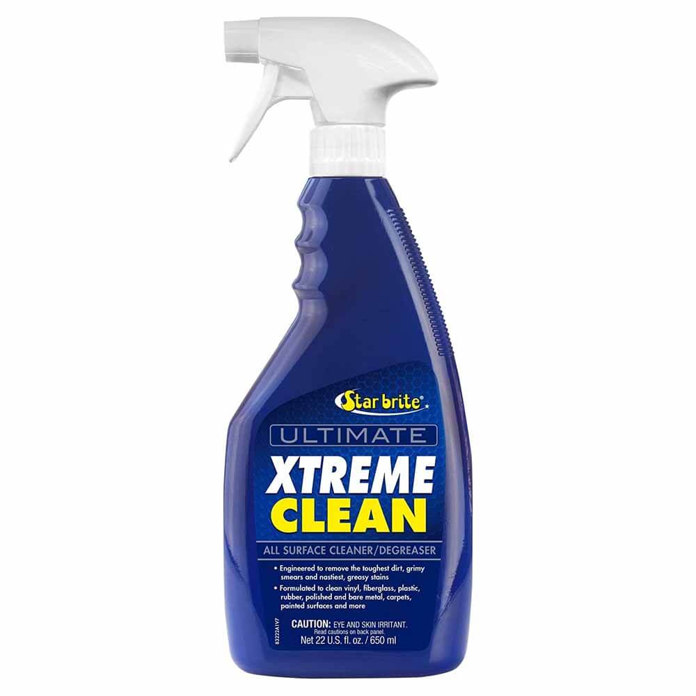 StarBrite Ultimate Xtreme Clean Multi-Surface Cleaner - 22 oz Bottle for Boats, RVs, Cars & Home Surfaces - Powerful Degreaser & Stain Remover