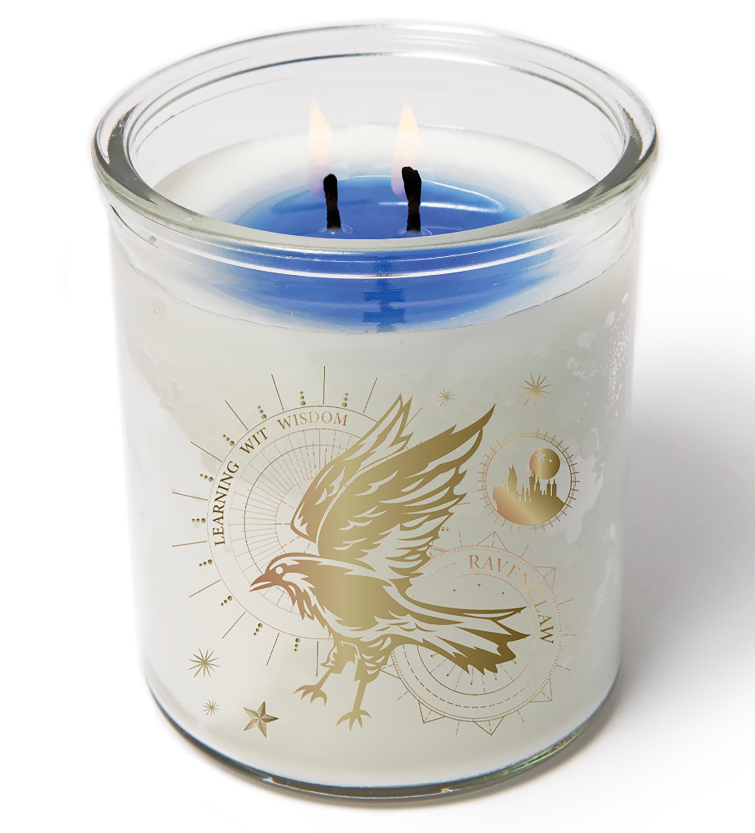 Harry Potter Ravenclaw House Color Changing Candle - Magical LED Wax Candle for Home Decor, Gifts & Harry Potter Themed Parties