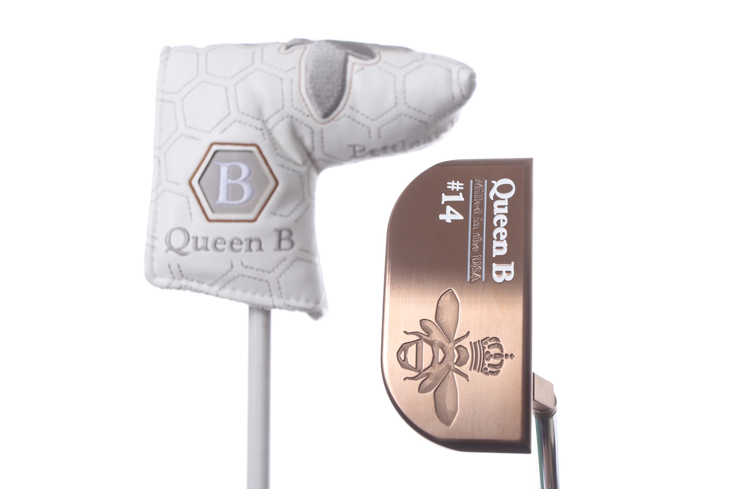 2023 Bettinardi Queen B 14 Right-Handed Mallet Putter 35 Inch | Premium Used Golf Putter for Putting Greens & Tournaments