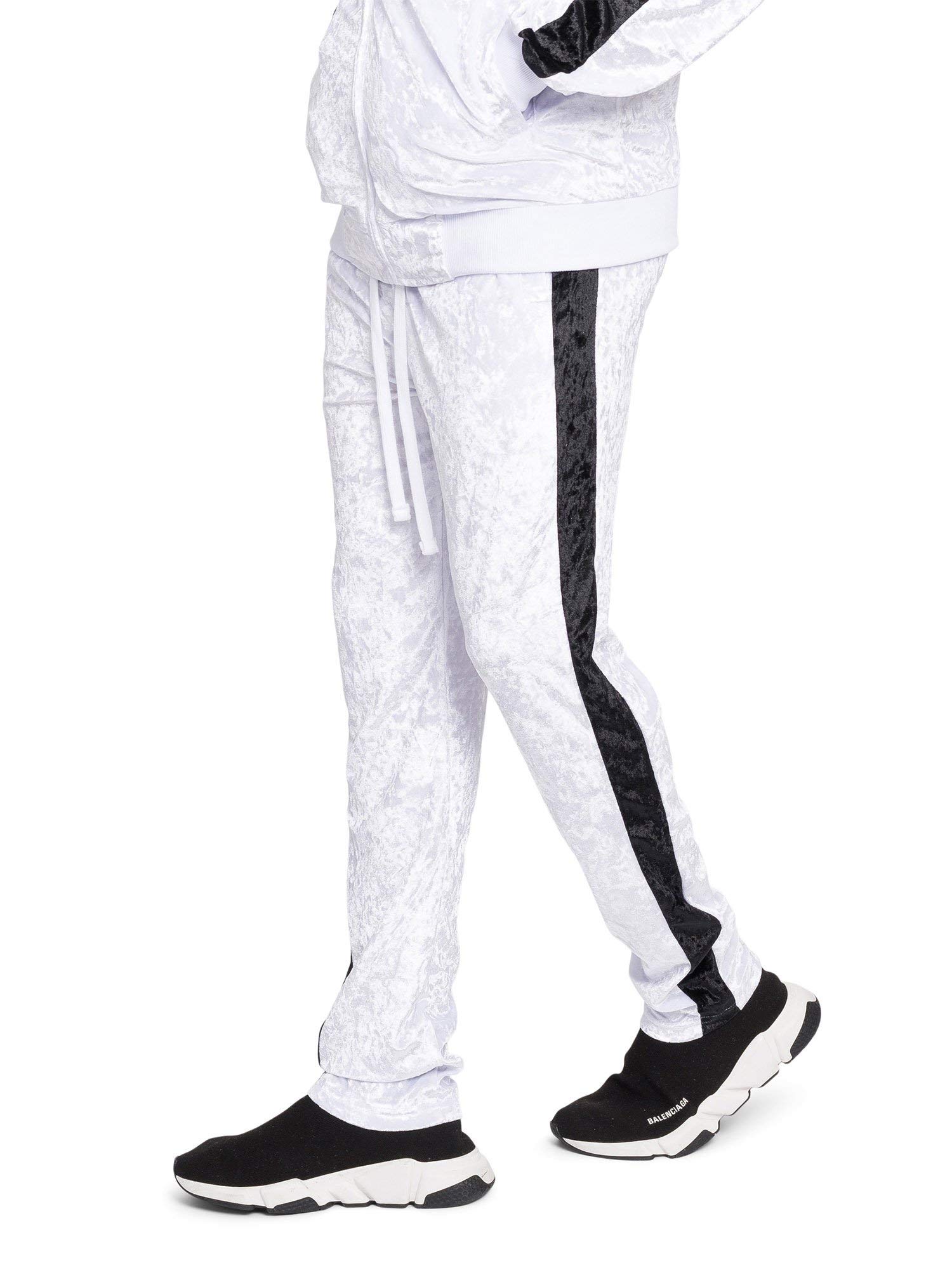 Premium G-Style USA Men's Velour Velvet Tracksuit Set - Comfortable Casual Wear, Gym & Lounge Outfit for Men | Perfect for Workout, Streetwear & Relaxing at Home