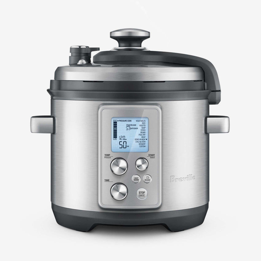 Breville Fast Slow Pro Pressure Cooker | 6-in-1 Multi-Cooker with Smart Programs | Perfect for Meal Prep, Soups & Family Dinners