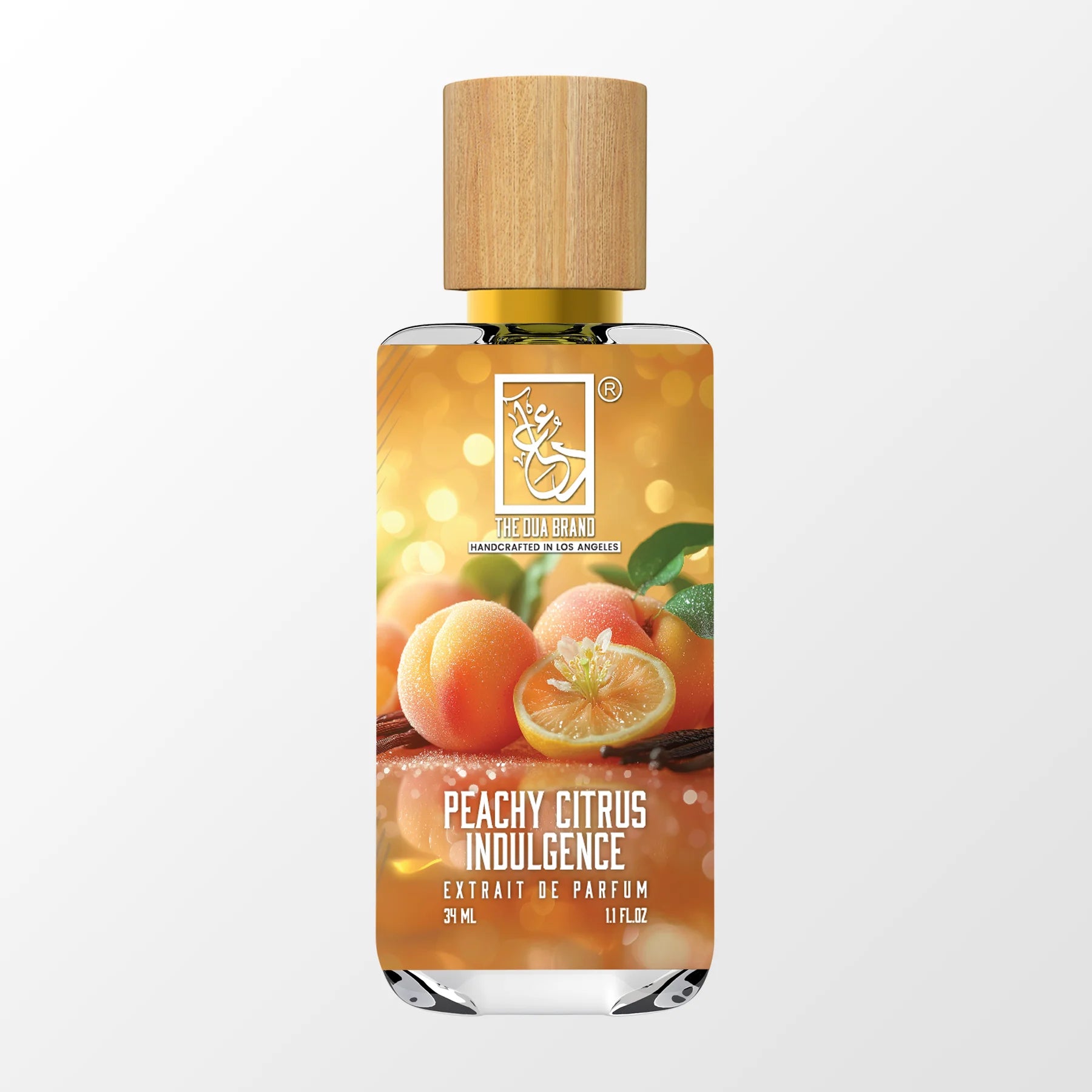 Peachy Citrus Indulgence Body Lotion - Hydrating & Nourishing Peach Scented Moisturizer for Dry Skin - Perfect for Daily Use & Spa Days