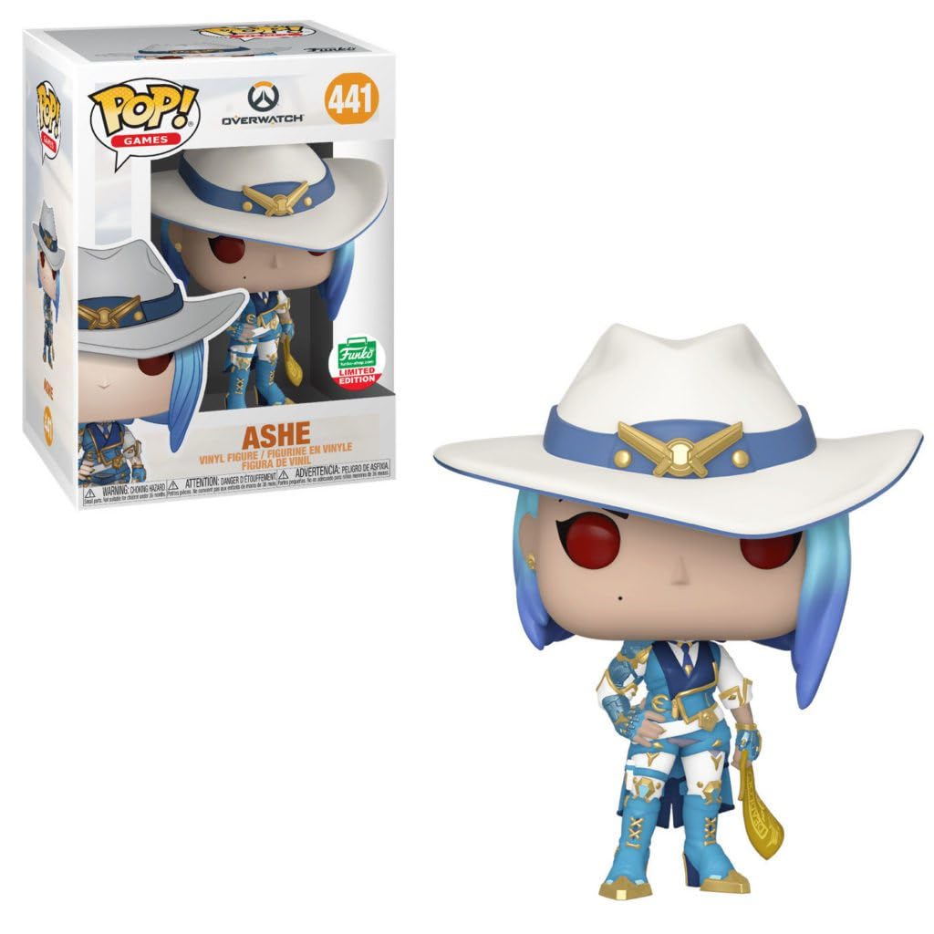 Overwatch Ashe Exclusive Pop! Vinyl Figure - Collectible Gaming Merchandise for Fans & Decor
