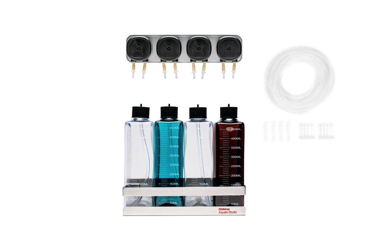 Chihiros 4 Head Dosing System - Automatic Aquarium Fertilizer Dispenser for Planted Tanks & Hydroponics