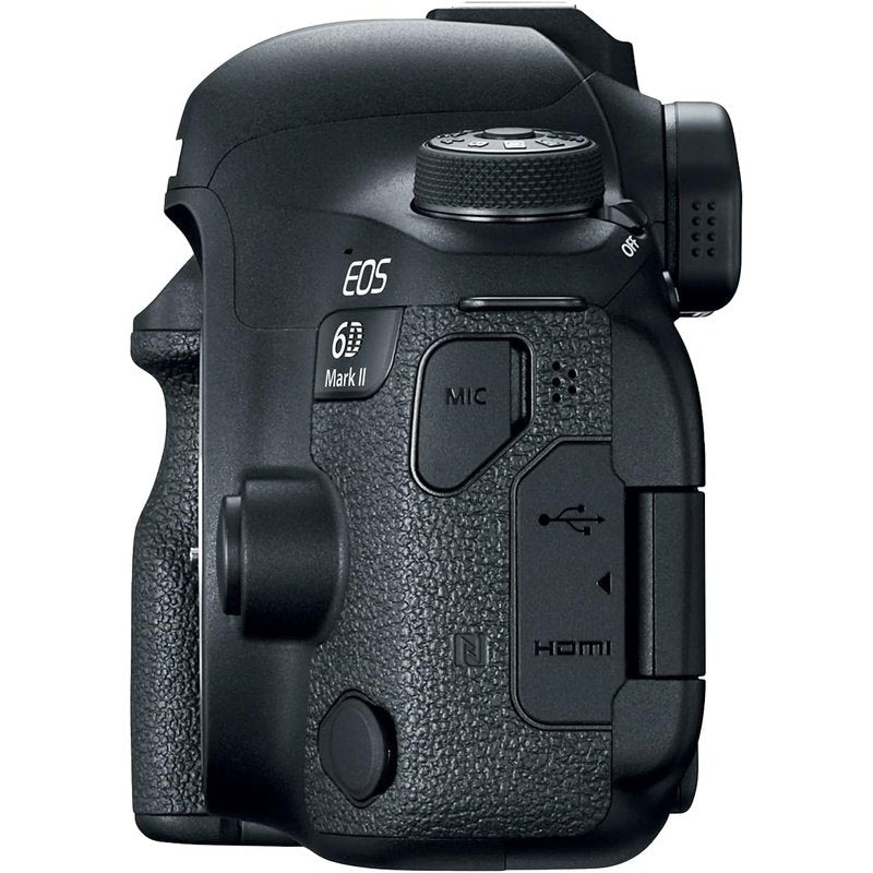 Canon EOS 6D Mark II DSLR Camera - 26.2MP Full Frame Digital SLR with WiFi & Bluetooth - Perfect for Travel, Portrait & Landscape Photography