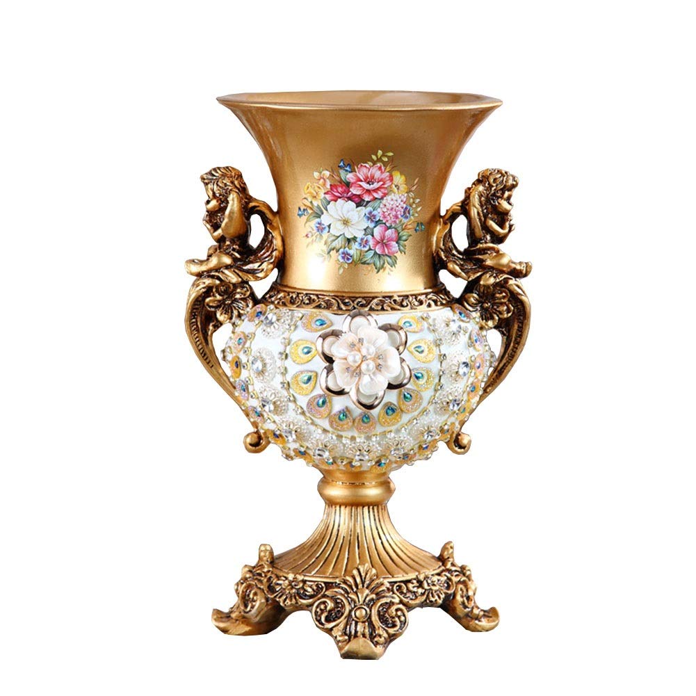 Elegant Large Resin Vase - 11.81