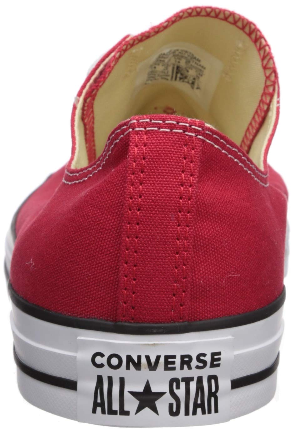 Converse Chuck Taylor All Star Low Top Sneakers - Men's Size 11 / Women's Size 13 - Classic Red Canvas Shoes (M9696) | Casual Wear, Street Style & Everyday Fashion
