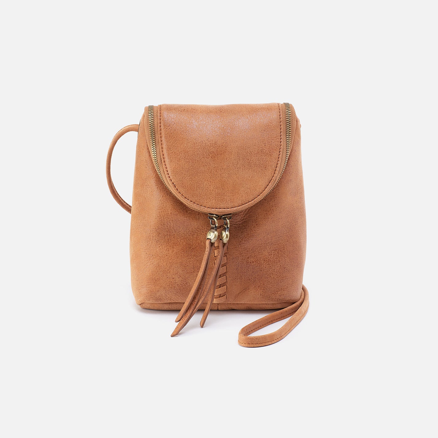 Fern Crossbody Bag in Buffed Leather - Whiskey Brown | Stylish & Durable Leather Purse for Women | Perfect for Work, Travel & Everyday Use