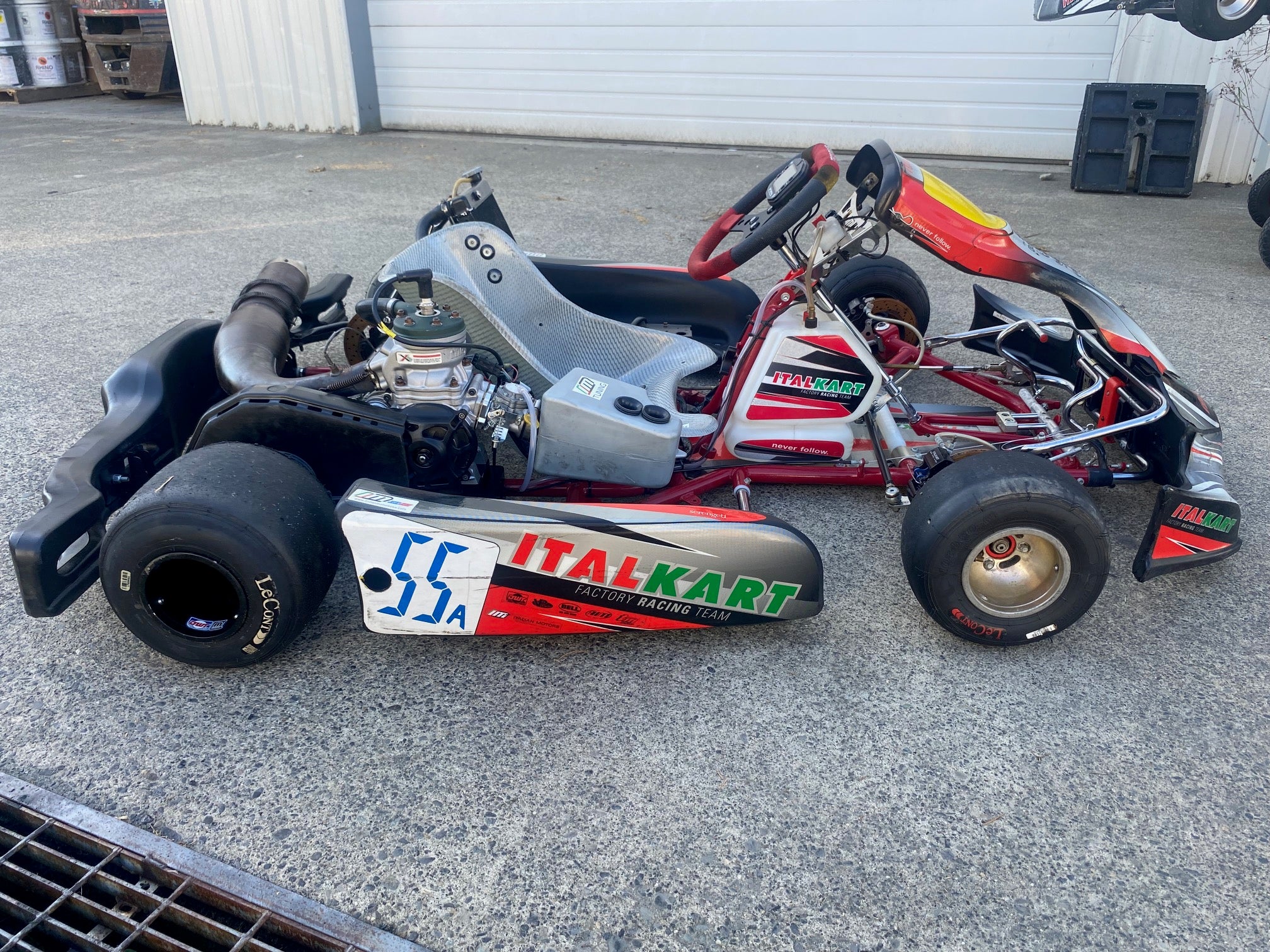 2019 Italkart Rapido with Rebuilt X125T Engine - High Performance Racing Kart for Track & Competition Use