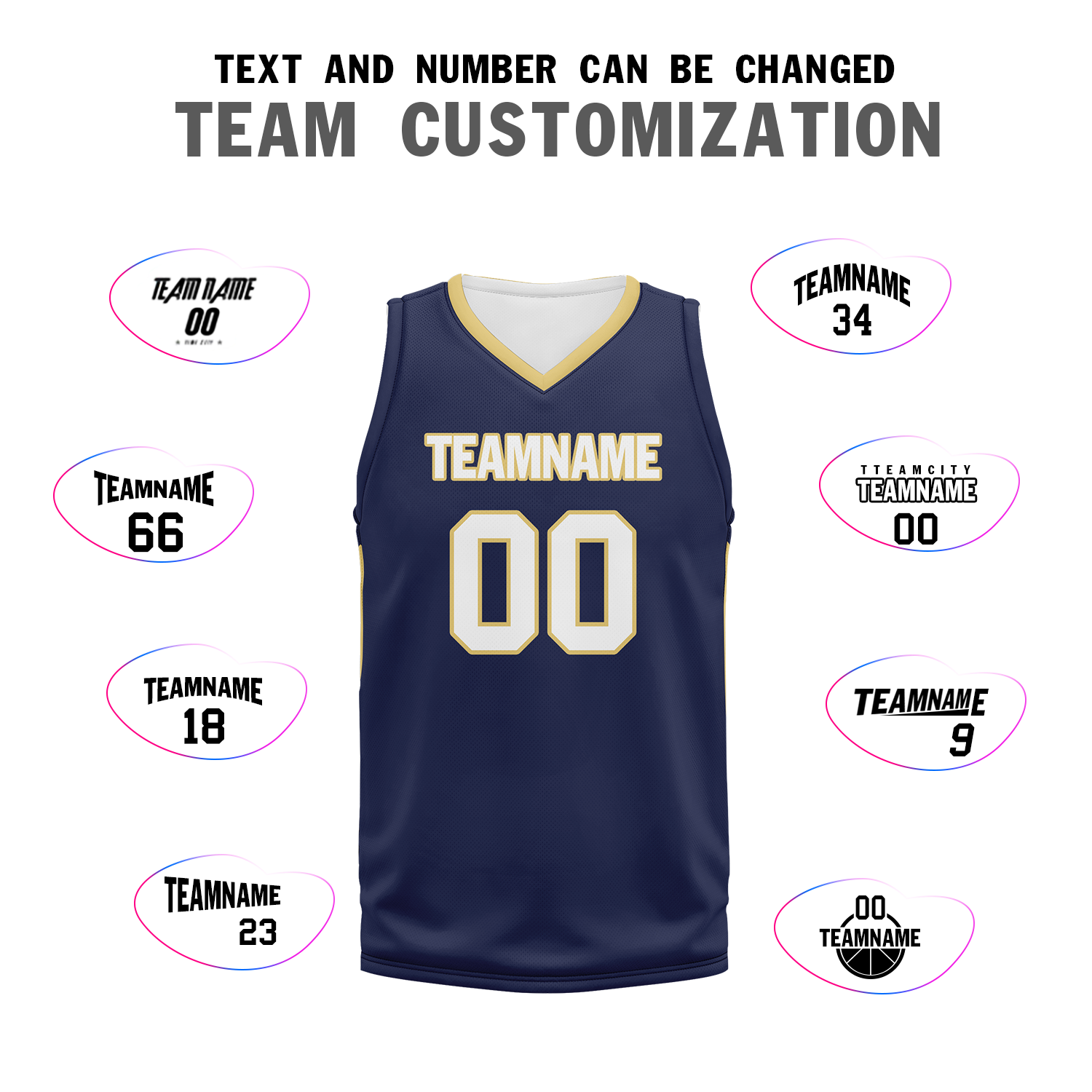 Custom Deep Blue Classic Style Basketball Jersey BBJ01 - High-Performance Sports Uniform for Men & Women - Perfect for Games, Training, and Team Events