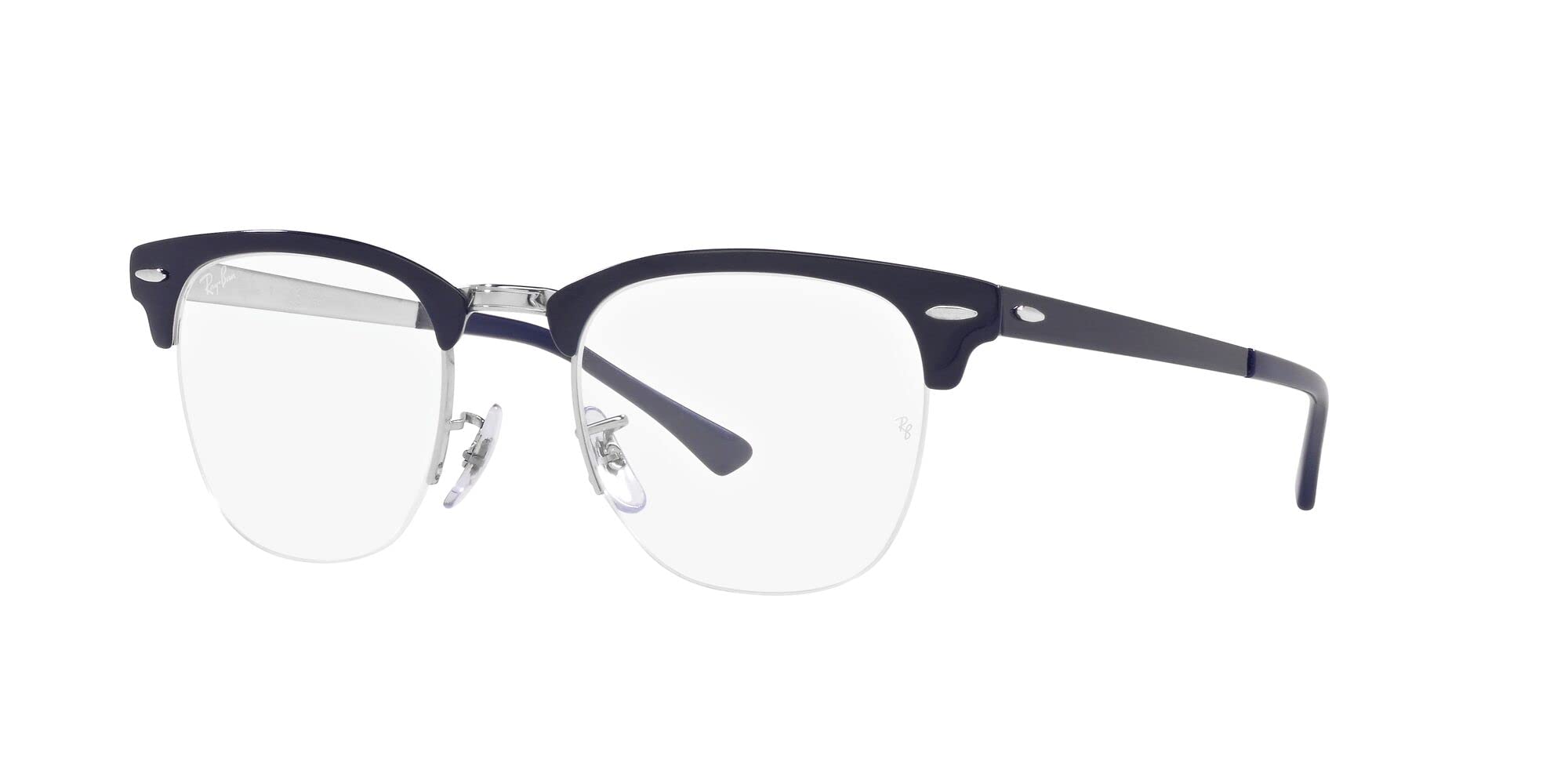 Ray-Ban RX3716vm Clubmaster Metal Square Prescription Eyeglass Frames - Stylish & Durable for Men & Women - Perfect for Work, Reading & Everyday Wear
