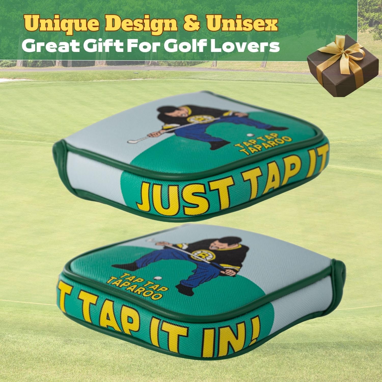 Funny Golf Putter Headcover - Unique Golf Gift for Men & Women | Durable Golf Club Cover Accessories | Perfect for Courses, Driving Ranges & Gag Gifts