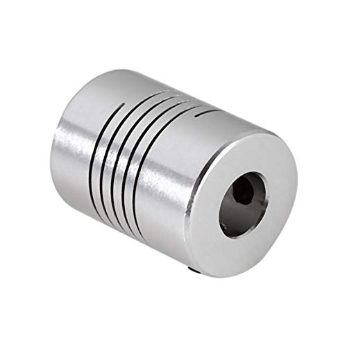 Flexible Shaft Coupler 8x8mm CNC Stepper Motor Coupling - Metal Clamp Jaw Connector for Router, 3D Printer & DIY CNC Machines | High Precision Power Transmission for Smooth Operation