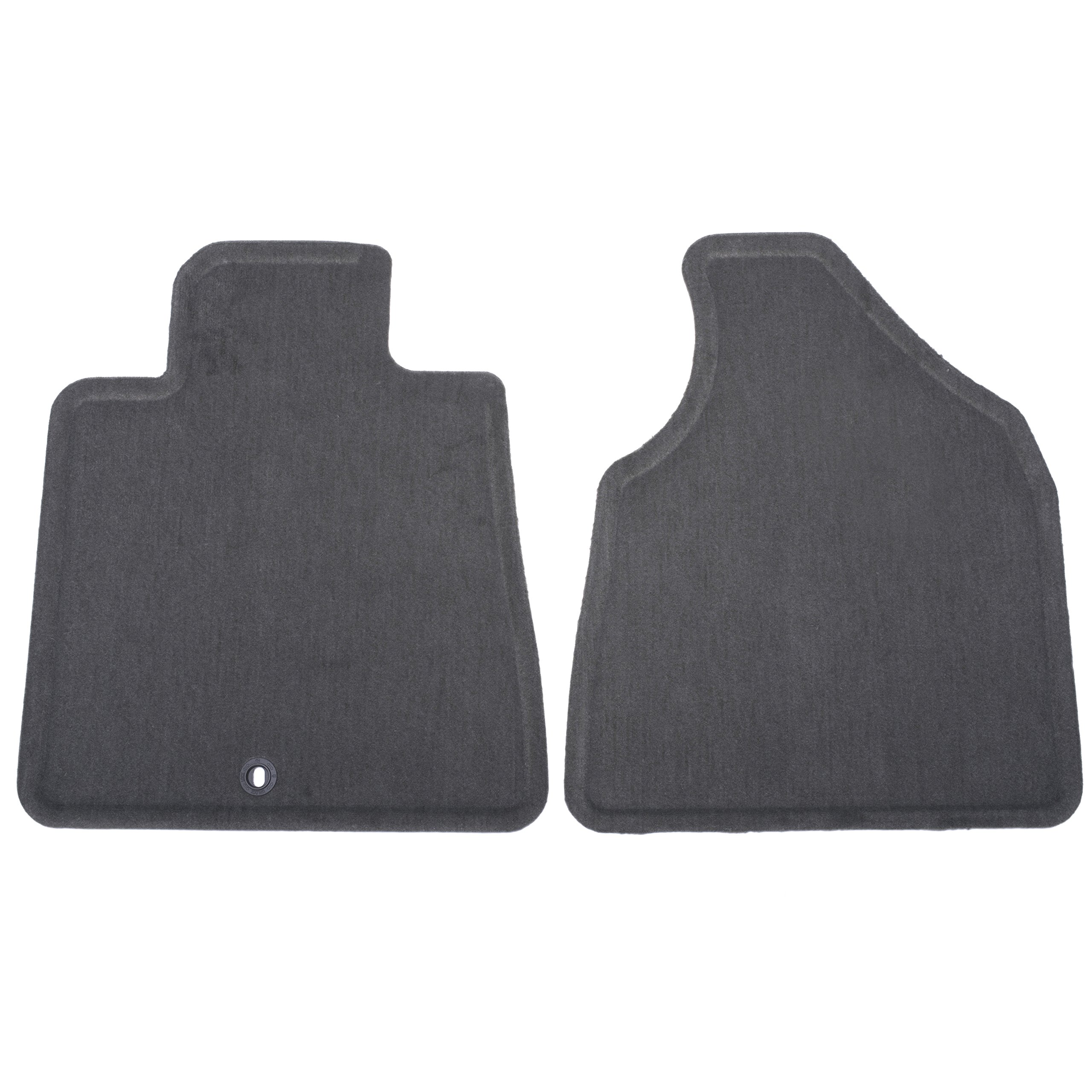 General Motors Accessories 19300456 Titanium Front Carpeted Floor Mats - Premium Car Floor Protection for Chevy, GMC, Buick & Cadillac Vehicles | Perfect for Daily Commute, Road Trips & All-Weather Use