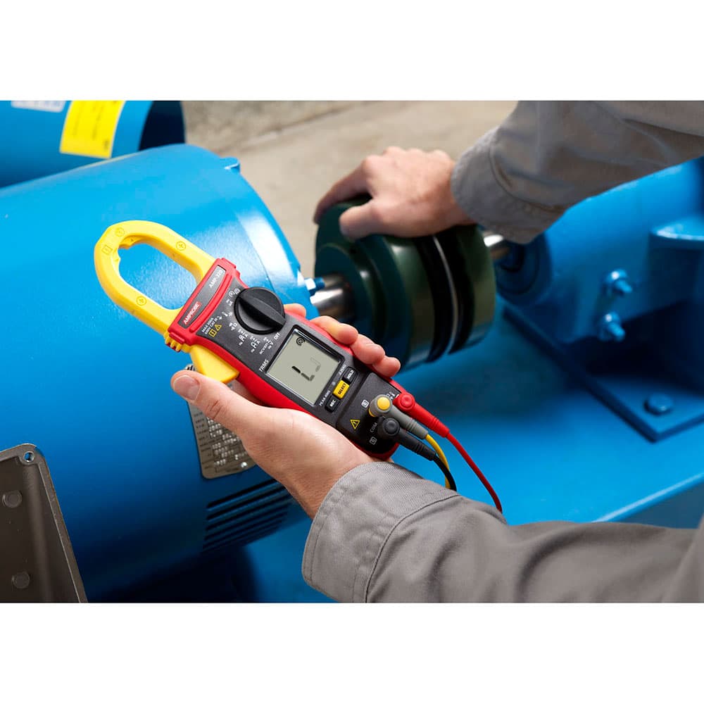 Amprobe AMP-320 600V/600A TRMS AC/DC Clamp Multimeter with 3 Phase Sequence & Motor Testing - Professional Electrical Tester for HVAC, Industrial Maintenance & Automotive Diagnostics
