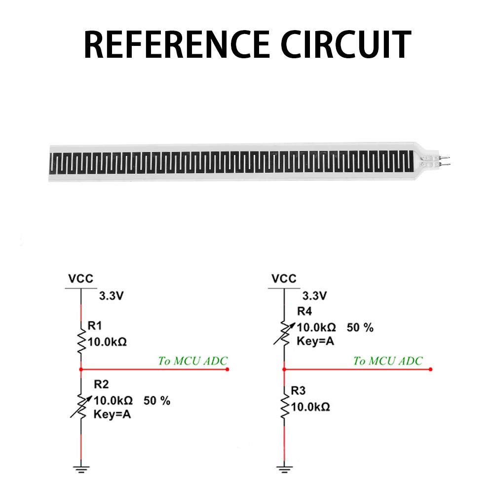 Waterproof Flexible Thin Film Pressure Sensor - High Sensitivity Force Sensor for Electronic Shelf Labels & Sleep Monitoring - Ideal for Smart Beds, Medical Devices, and Wearable Tech
