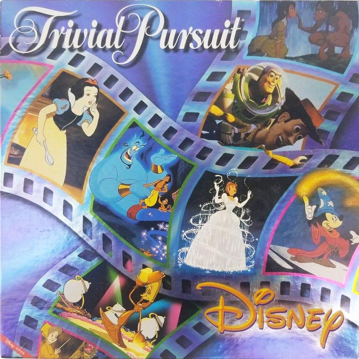 Hasbro Disney Trivial Pursuit - Animated Picture Edition Board Game | Family Trivia Night | Disney Movie Quiz for Kids & Adults | Perfect for Parties & Game Nights
