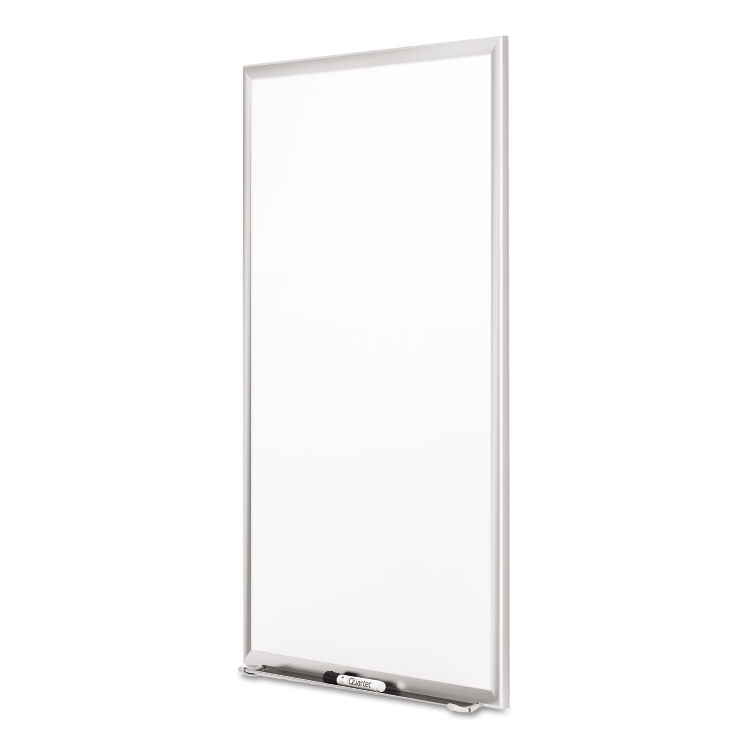 Quartet Magnetic Porcelain Whiteboard 5' x 3' - Premium Dry Erase Board with Silver Aluminum Frame for Office, Classroom & Home Use | Durable Whiteboard for Presentations & Notes (Model 2545)