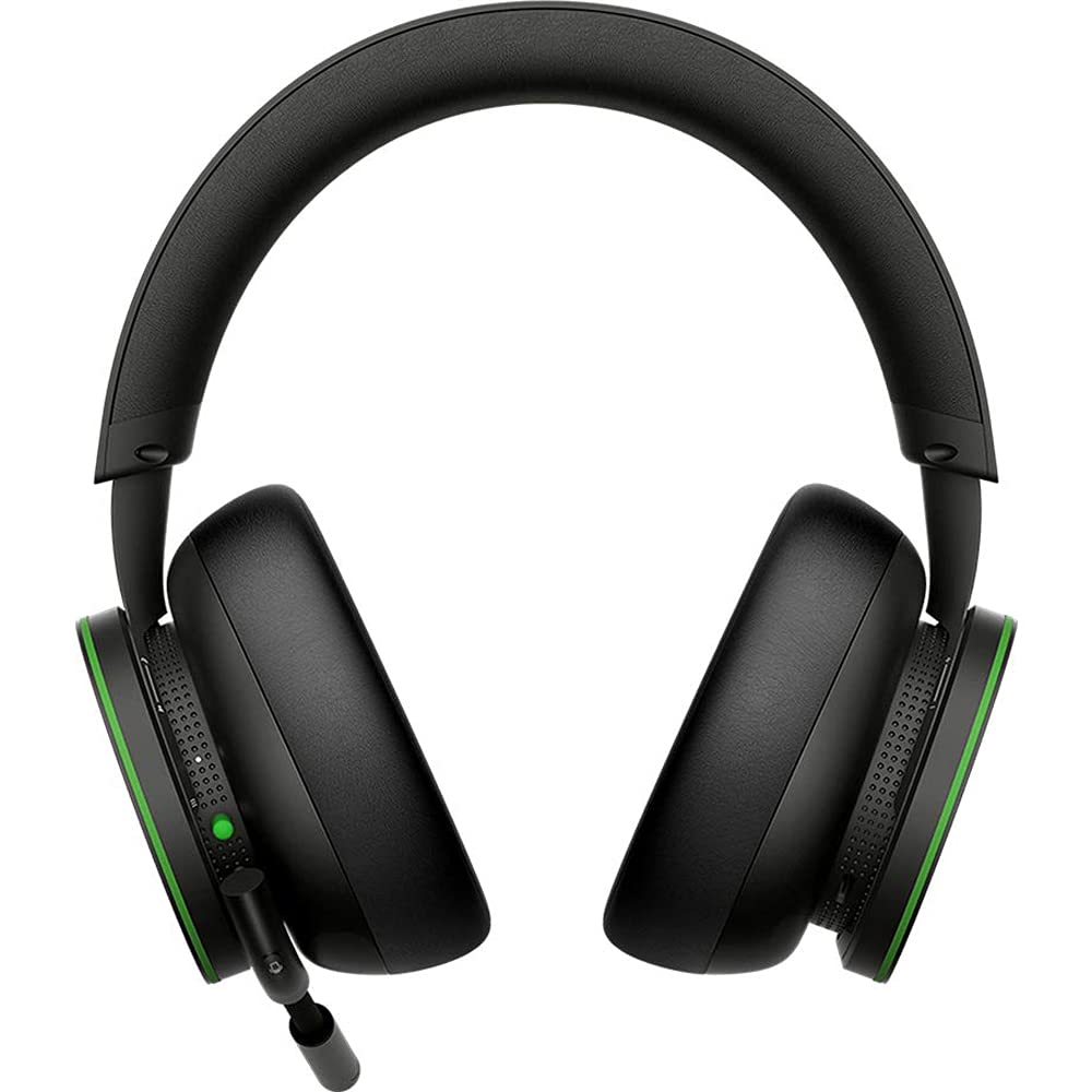 Microsoft TLL-00001 Xbox Wireless Bluetooth Gaming Headset (Black) with 1 Year CPS Enhanced Protection Pack - Perfect for Xbox Series X/S, PC & Mobile Gaming