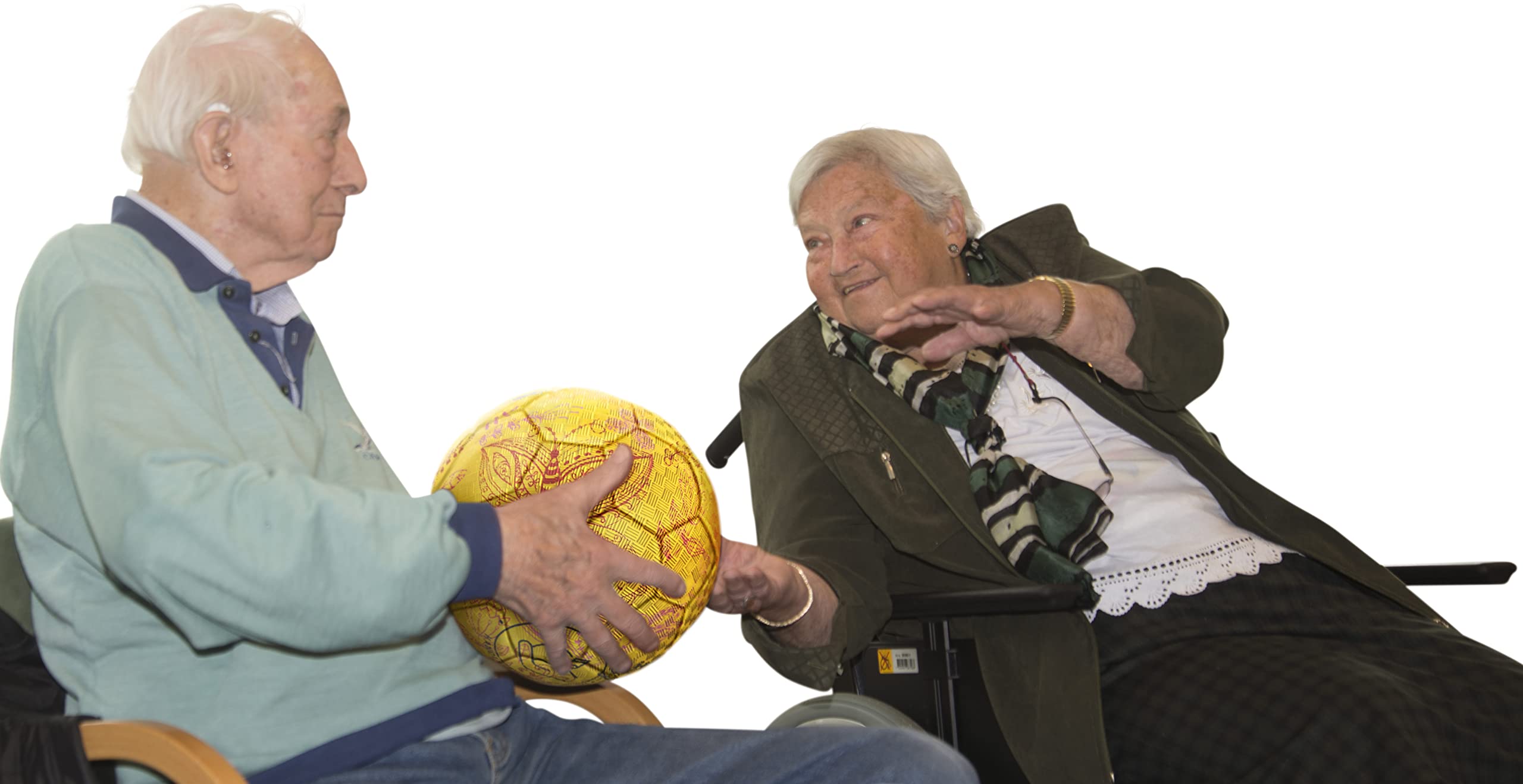 Handi Life Sport Butterfly Bell Ball - Lightweight Audible Soccer Ball with Inflatable Rubber & Tactile Grip - Size 5 for Therapy, Recreation & Adaptive Sports - Perfect for Visually Impaired Athletes, Sensory Play & Special Needs Activities