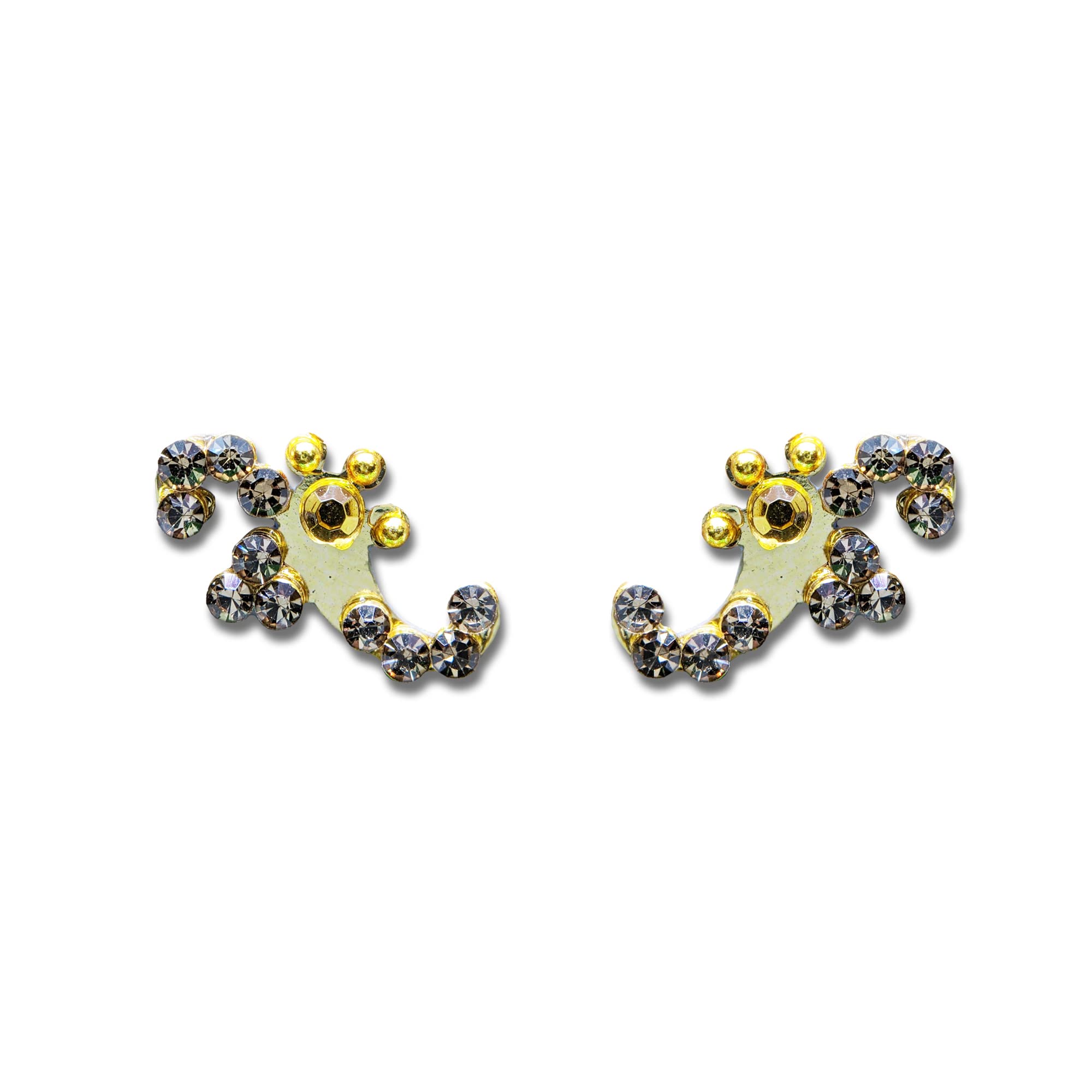 Comet Busters Face Gems - Glitter Eye Jewels for Rave & Festival Makeup - Self-Adhesive Face Rhinestones & Bindi Decorations (JEWEYE001-1, JEWEYE012) - Perfect for Costume Parties, Music Festivals & Photo Shoots